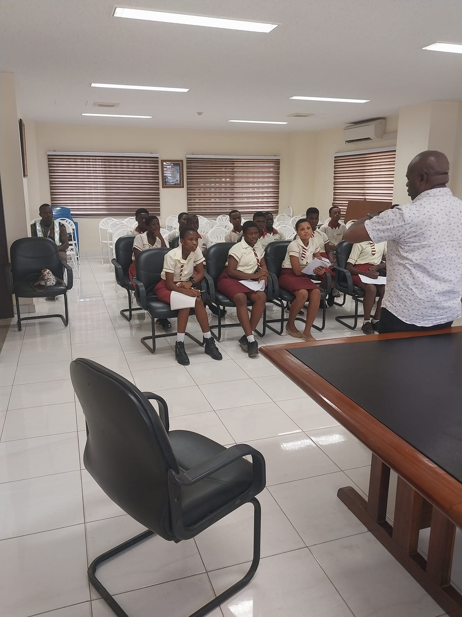 Comfort Academy students in class